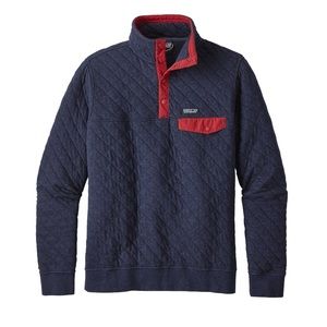 Mens Patagonia Quilted snap tee pull over